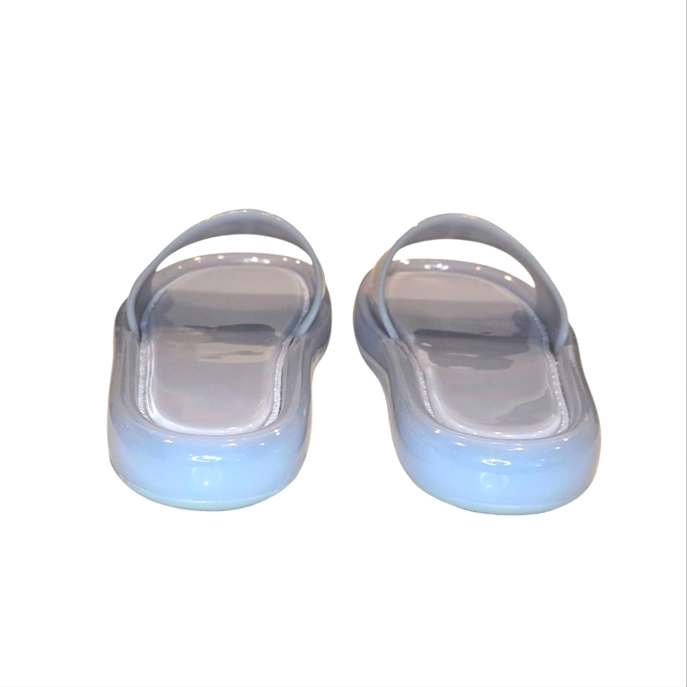 Tory Burch Light Blue Bubble Jelly Slide Sandals - Picture 6 of 8